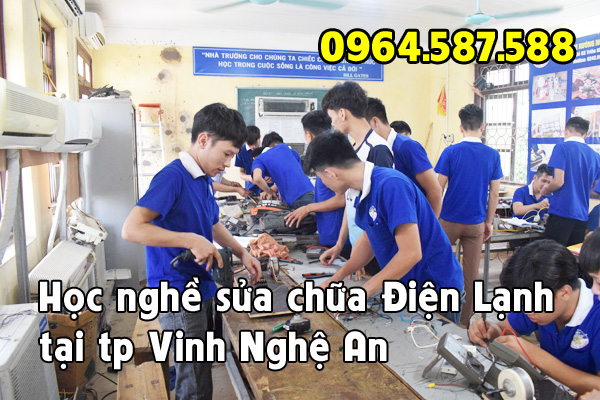 học nghề điện lạnh tại tp Vinh Nghệ An