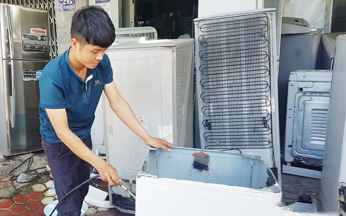 làm giàu từ nghề điện lạnh