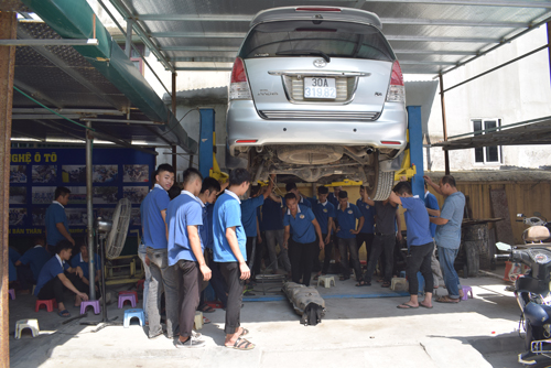các trung tâm dạy nghề sửa chữa ô tô