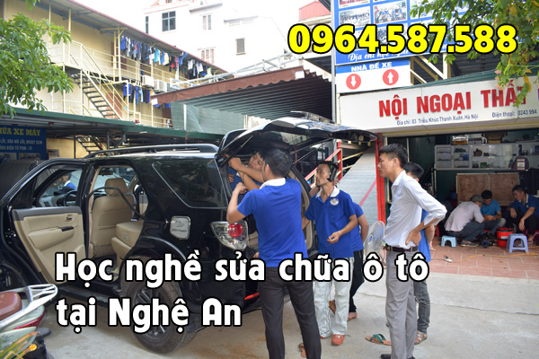 Học sửa chữa ô tô tại Nghệ An
