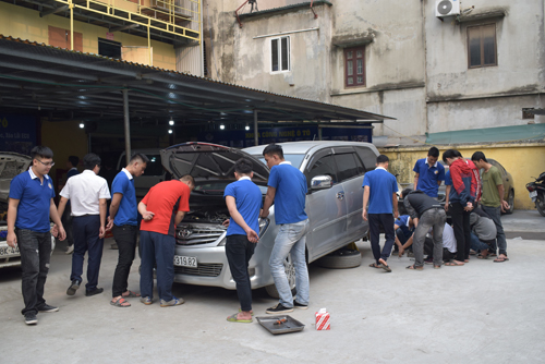 học nghề sửa chữa ô tô tại thanh hóa