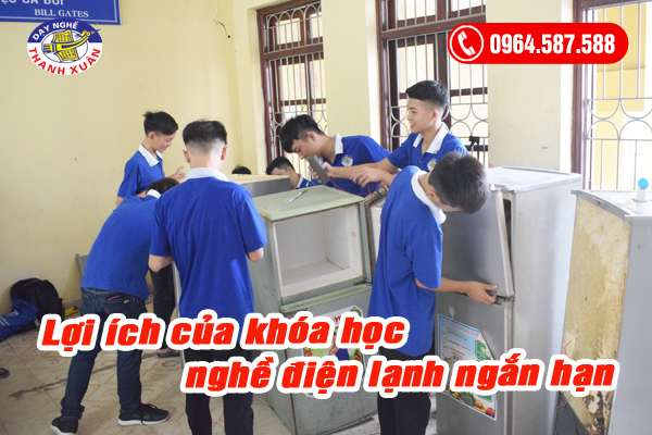 Lợi ích của khóa học nghề điện lạnh ngắn hạn