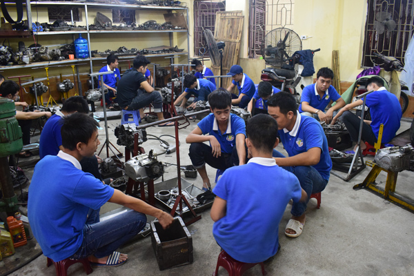 địa chỉ học nghề sửa chữa xe máy uy tín hà nội