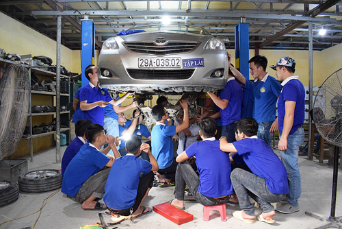 học thử miễn phí tại dạy nghề thanh xuân