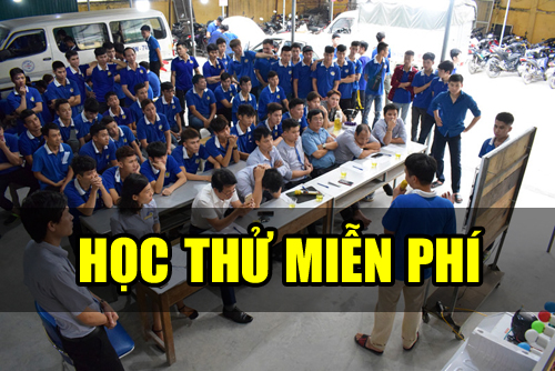 học thử miễn phí tại dạy nghề thanh xuân